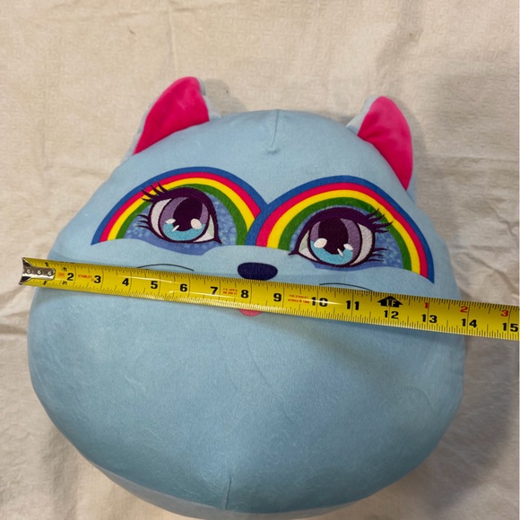 Plush Cat with Rainbow Eyes - Picture 5 of 5